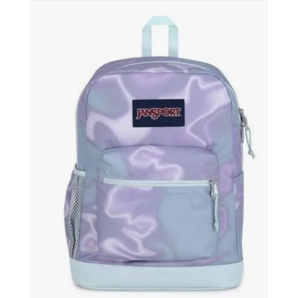 Jansport Purple & Mint Swirl Backpack With 15" Laptop Sleeve
